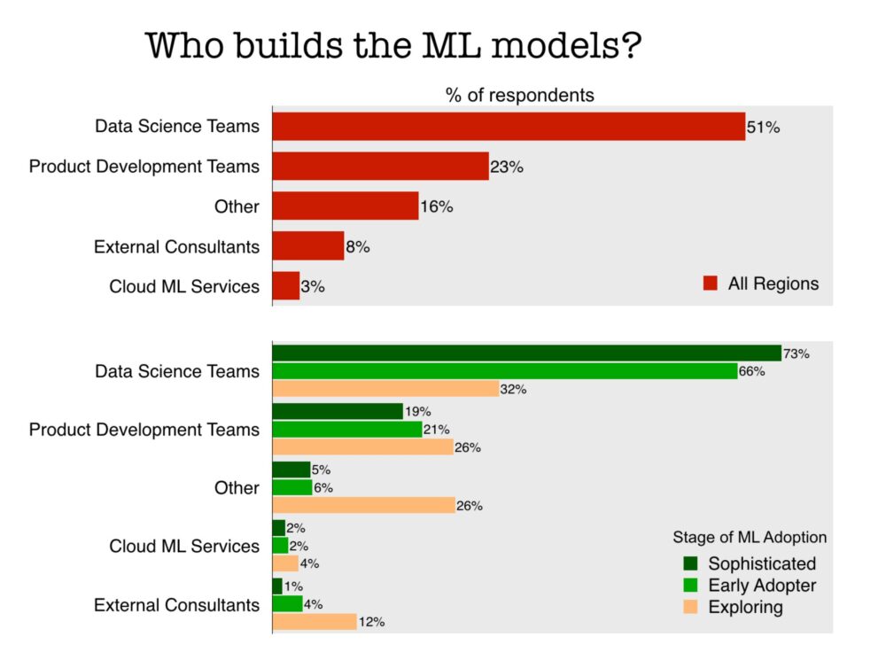 Who builds ML Models?